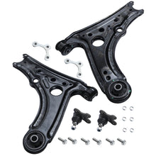 Load image into Gallery viewer, 4pcs Suspension Wishbone Control Arm Kit Front Lower geschikt voor Seat Arosa 6H 1997-2004 suspension arms