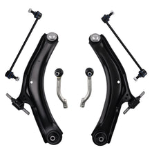 Load image into Gallery viewer, 6PCS FRONT LOWER WISHBONES ARMS DROP LINKS TRACK ROD ENDS geschikt voor NISSAN QASHQAI J10