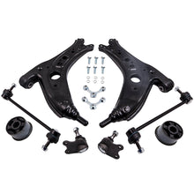 Load image into Gallery viewer, suspension arm compatible with VW POLO 9N compatible with SEAT IBIZA 4 compatible with SKODA FABIA I FRONT 8pc suspension arms
