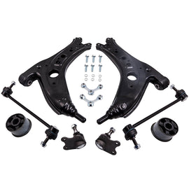 8-Stuk voor Suspension Arm Kit geschikt voor Seat Cordoba Ibiza III geschikt voor VW Polo 9N