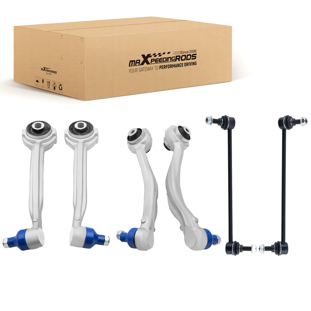 BRAZOS DE CONTROL + ENLACE ESTABILIZADOR DELANTEROS compatible for MERCEDES W204 S204 A207