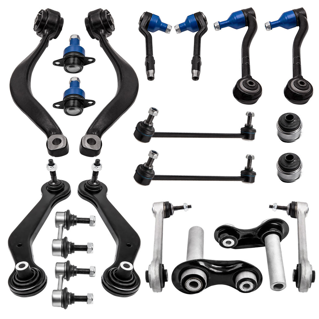 Front+Rear draagarm Ball Joint ophanging Kit compatibel met BMW X...