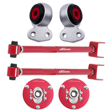 Load image into Gallery viewer, 6 Pc Adjustable Control Arm + Camber Plates + Control Arm Bushings geschikt voor BMW E46