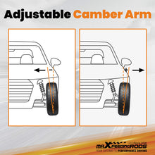 Load image into Gallery viewer, 2x Rear Lower Control Arms Camber Kit compatible with BMW 95-05 E46/E36 +3.0 To -1.0 Degrees