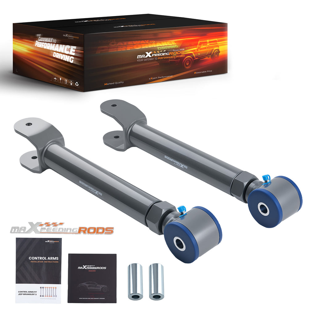 2pcs Control Arm Set Front Upper geschikt voor Jeep Cherokee XJ Grand Cherokee ZJ WJ