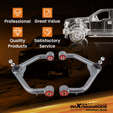 Load image into Gallery viewer, Pair Front Upper Control Arm 2-4 Lift compatible for Dodge Ram 1500 2006-2022 2023 4WD 4X4