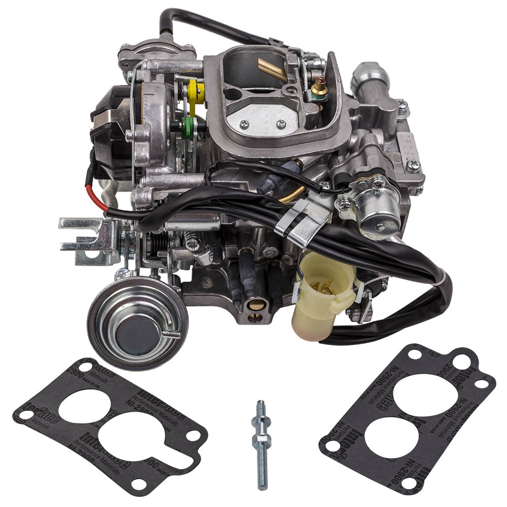 CARBURETOR TOY-505 compatible with 1981-1987 compatible with Toyota 2 barrel 22R Engine with Round Plug Connector Automatic Choke (35290/2.4L 2366cc / C4036)