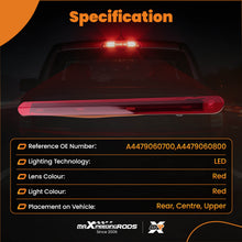 Load image into Gallery viewer, LED High Mount 3rd Third Brake Stop Light Lamp compatible for Mercedes Vito W447 2014-2020