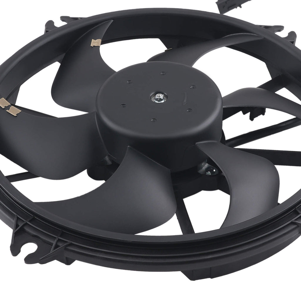 Radiator Cooling Fan compatible for Peugeot 407 6D 2.0L Benzin/Diesel 2004-2011 1253N7 240W
