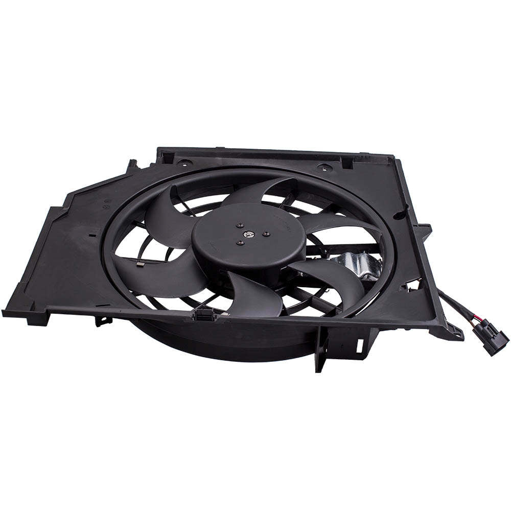 Radiator Cooling Fan Assembly compatible for BMW 3 Series 325i 328i 330i E46 17117510617