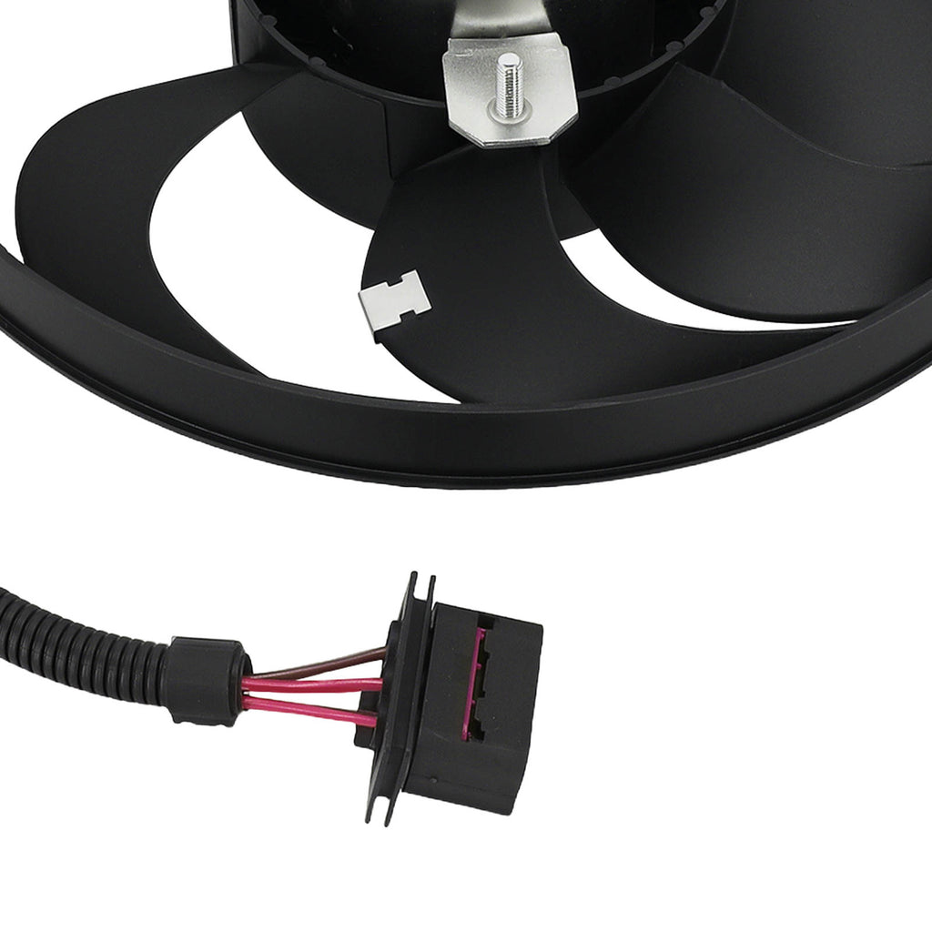 Cooling Fan Assembly compatible for Audi TT 1.8L 2000-2004 1J0959455K 9 Blades 600W