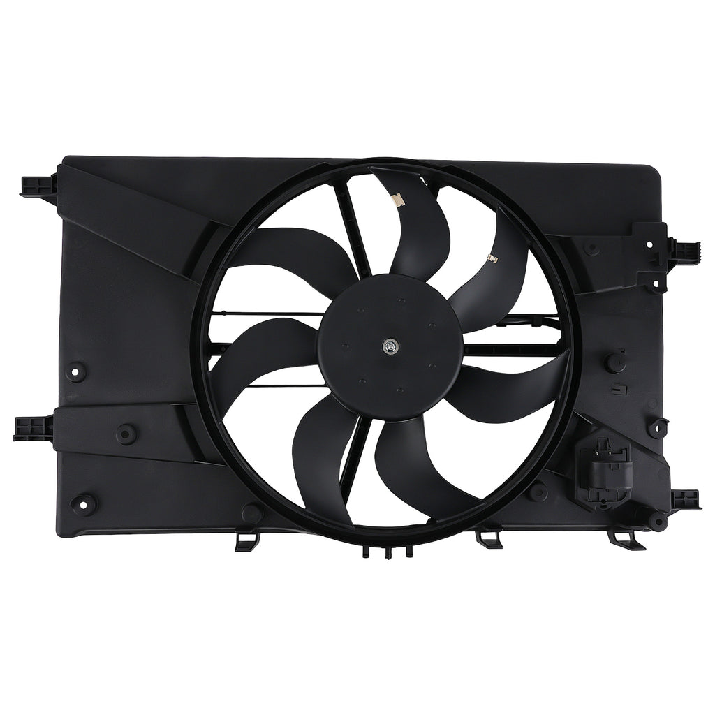 Engine Radiator Cooling Fan for 2012-2017 compatible with Buick Verano 2011-2016 compatible with Chevrolet Cruze