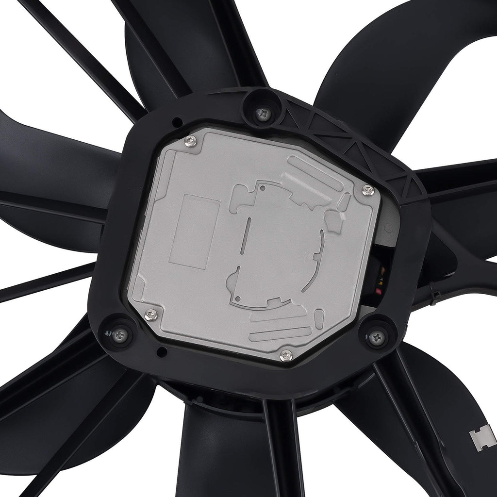 Cooling Fan 4 Pins compatible for BMW 335xi/135i/335is/X1/Z4 07-16 17427545366 17427801647