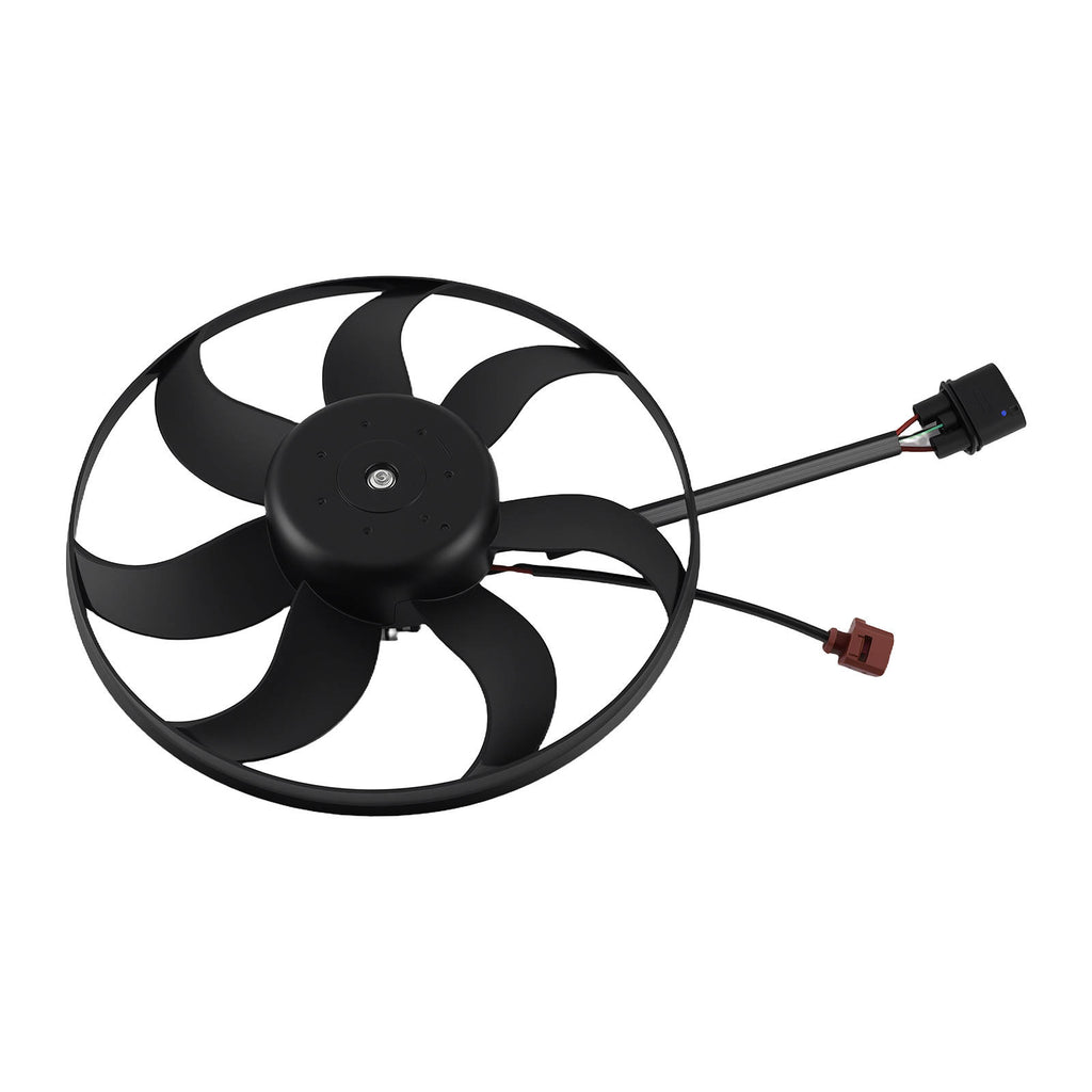 Electric Radiator Cooling Fan compatible for Audi A3/TT compatible for VW Jetta/Passat/Eos 1K0959455DT