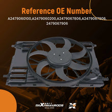Load image into Gallery viewer, Cooling Fan compatible for Mercedes-Benz A220 4Matic Sedan 4-Door 2019-2022 A2479067906