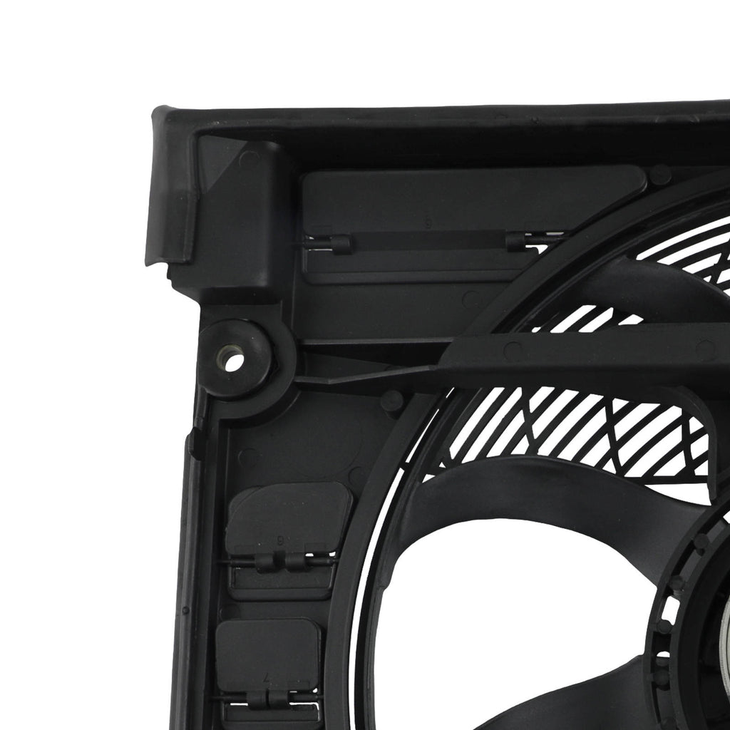Cooling Fan Motor compatible for BMW 5 Series E39 Radiator Fan 10 Fan Blades 1995-2004 New
