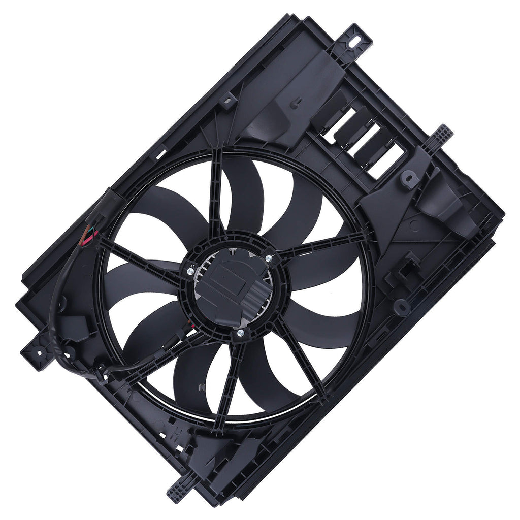 Cooling Fan compatible for Peugeot 3008 II SUV 2.0 BlueHDi 180 2016-2025 9805897480 4 Pin