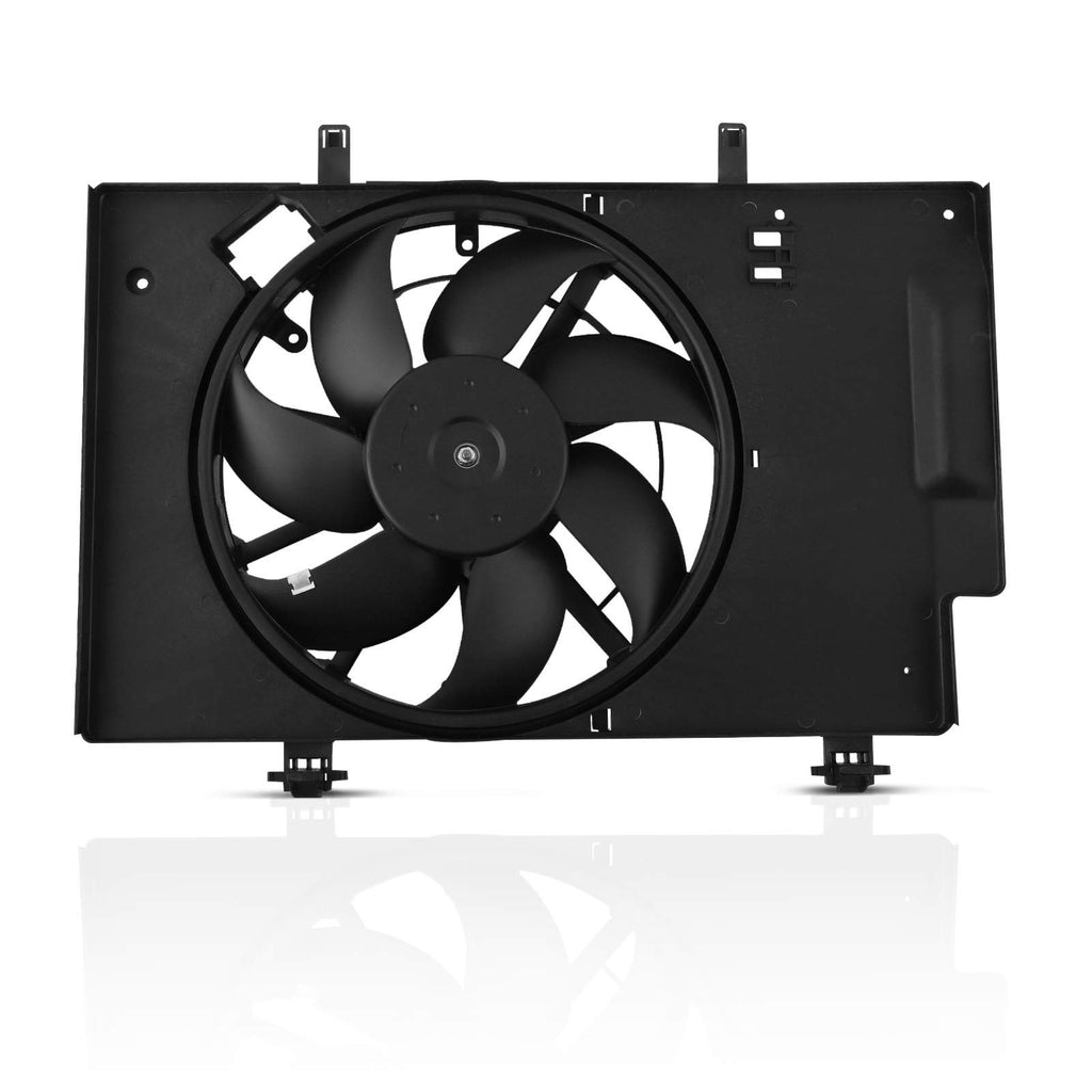 Radiator Cooling Fan compatible for Ford B-Max JK Fiesta VI 1.25 1.4 1.5 8V518C607AD