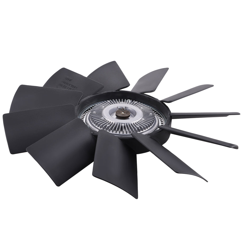 Radiator Fan Clutch + Blade compatible with BMW E34/E32 11521709499 11521719269