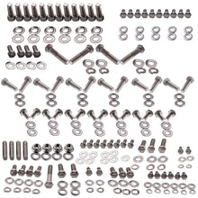 Load image into Gallery viewer, compatible with CHEVY SBC 265 283 305 307 327 350 400 STAINLESS Engine Hex Bolt kits