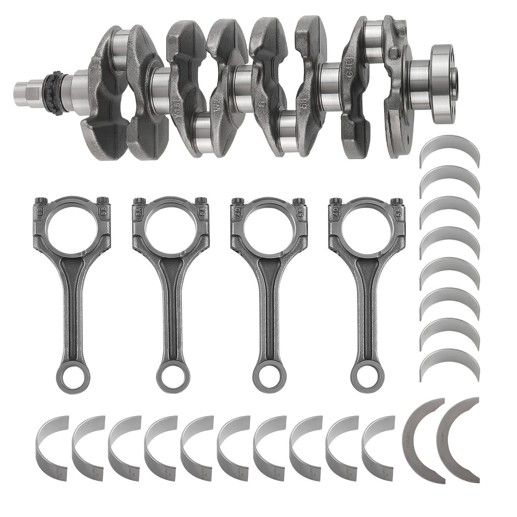 Crankshaft Kit compatibel met Hyundai Kia G4FJ 1.6T 23110-2B710 d...