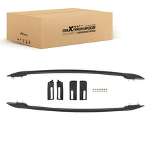 Load image into Gallery viewer, Black Roof Rails Bars Assembly Set compatible with Ford Ranger T6 T7 T8 2011-2022 2PCS