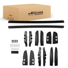 Load image into Gallery viewer, Aluminium Black Roof Rails Rack Bars Set geschikt voor Toyota RAV4 MK4 XA40 2012-2019