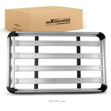 Load image into Gallery viewer, 1.6 Metre Aluminum Roof Rack Basket Universal Carrier 160x100cm 120kg Max