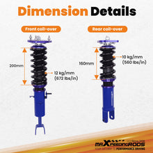 Load image into Gallery viewer, MaXpeedingrods Coilovers compatible for Nissan 350Z 03-08 compatible for Infiniti G35 Coupe Sedan 03-06