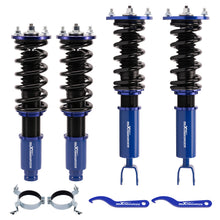 Load image into Gallery viewer, Geschikt voor Honda Accord 1990 - 1997 geschikt voor Acura CL 1997 - 1999 Adjustable Height Complete Coilover Kit Blue Coilovers Lowering Kit