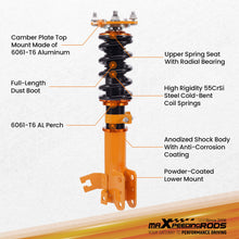 Load image into Gallery viewer, Coilovers Kit compatible for Nissan Altima 02-06 Maxima 04-08 Sedan 4-Door Shock Absorbers