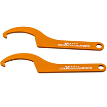 Load image into Gallery viewer, 2x Coilovers Adjustment Tool Steel Spanner Wrenches for Aftermarket Coilovers Lowering Kit