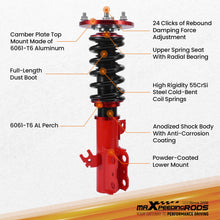 Load image into Gallery viewer, MaXpeedingrods 24 Click Damper Coilovers Suspension compatible for Toyota Camry 1992-2001