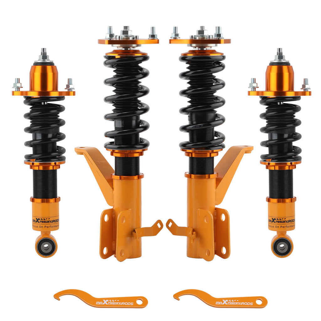 Geschikt voor Toyota Corolla E90 E100 E110 1988 - 1999 Adjustable Height Camber Suspension Kit Coilovers Lowering Kit