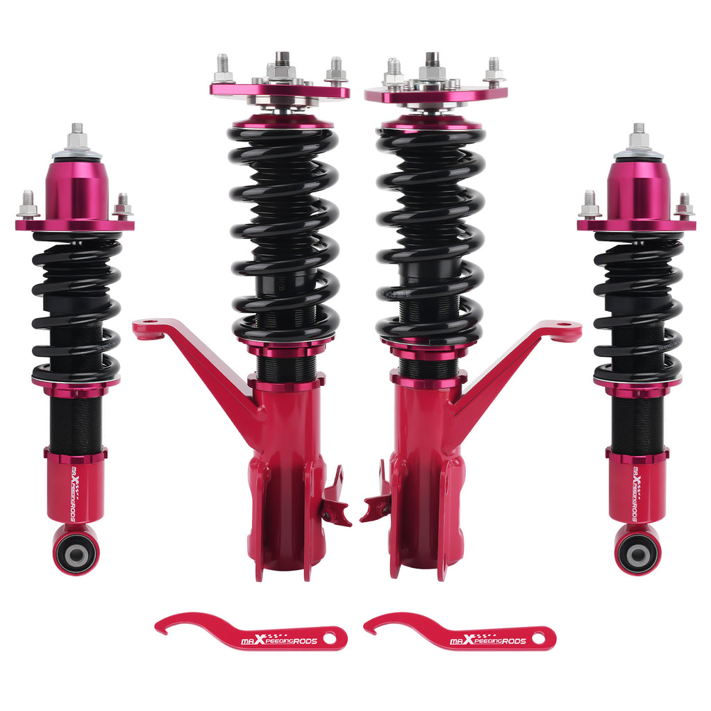 2001 - 2006 geschikt voor Honda Civic EM2 2001 2002 2003 2004 2005 Adjustable Height Complete Set Coilovers Lowering Kit