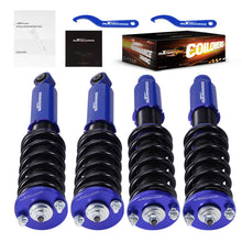 Load image into Gallery viewer, Geschikt voor Honda CR-V Adjustable Height Shock Absorber Kit Coilovers Blue 1996 - 2001 Lowering Kit