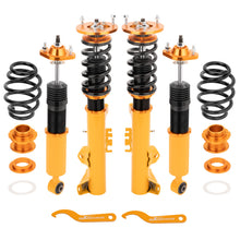 Load image into Gallery viewer, Maxpeedingrods puntales de resorte helicoidal de altura ajustable compatible for BMW 3 Convertible (E36) 318i; 320i; 323i; 325i; 328i; (03/1993-04/1999)