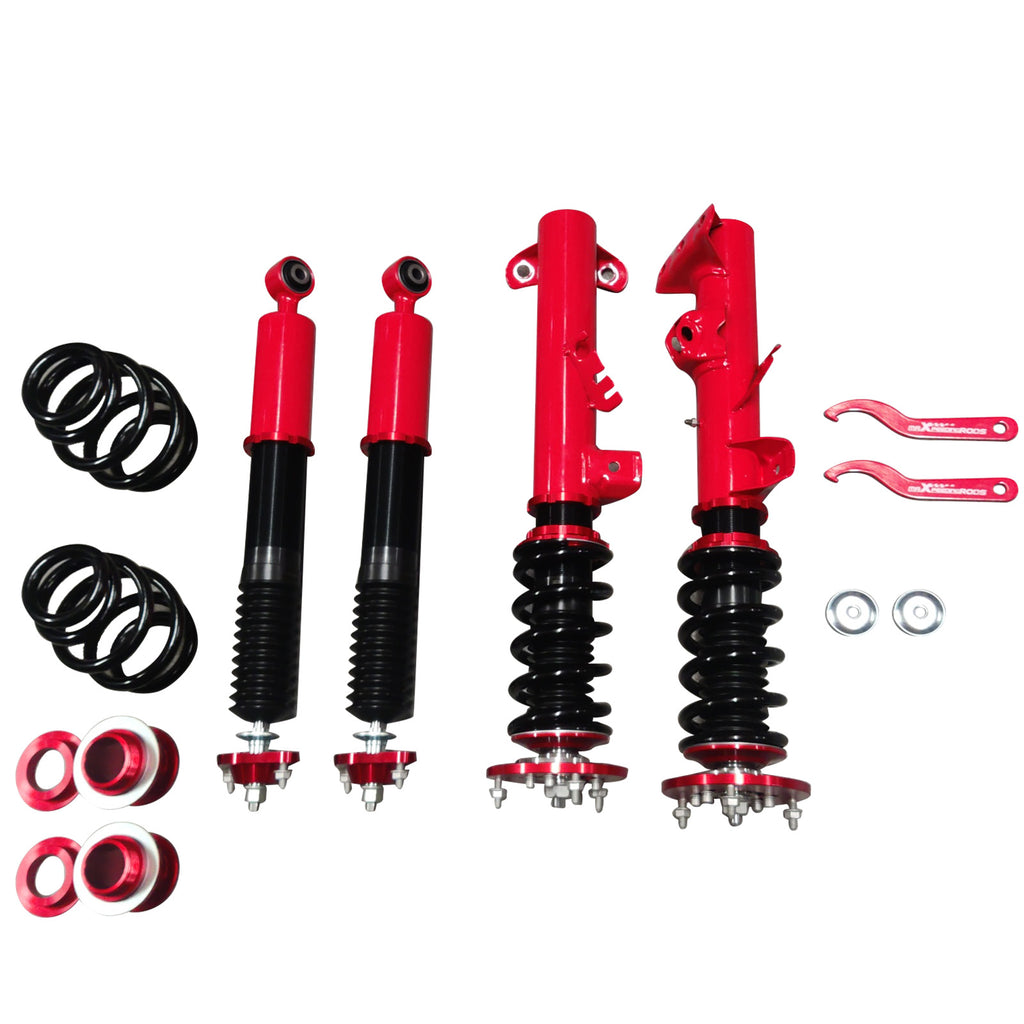 Maxpeedingrods Suspensión de coilovers ajustables en altura Compatiblepour compatible for BMW 3 Convertible (E36) 318i; 320i; 323i; 325i; 328i; (03/1993-04/1999)