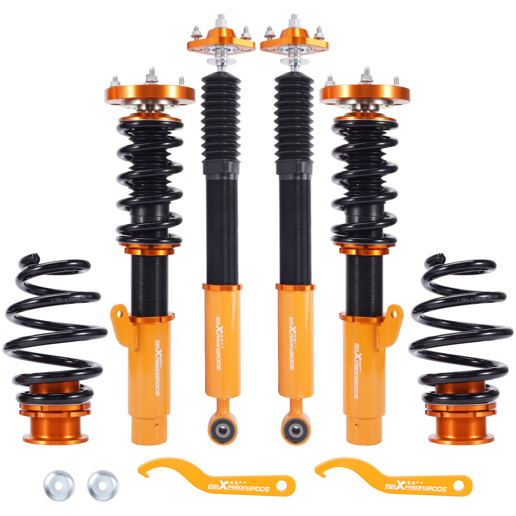 Height Adjustable Coilover Suspension Kit geschikt voor BMW E46 3 Series 1998 - 2006 325i 323i 328i 320i Lowering Kit