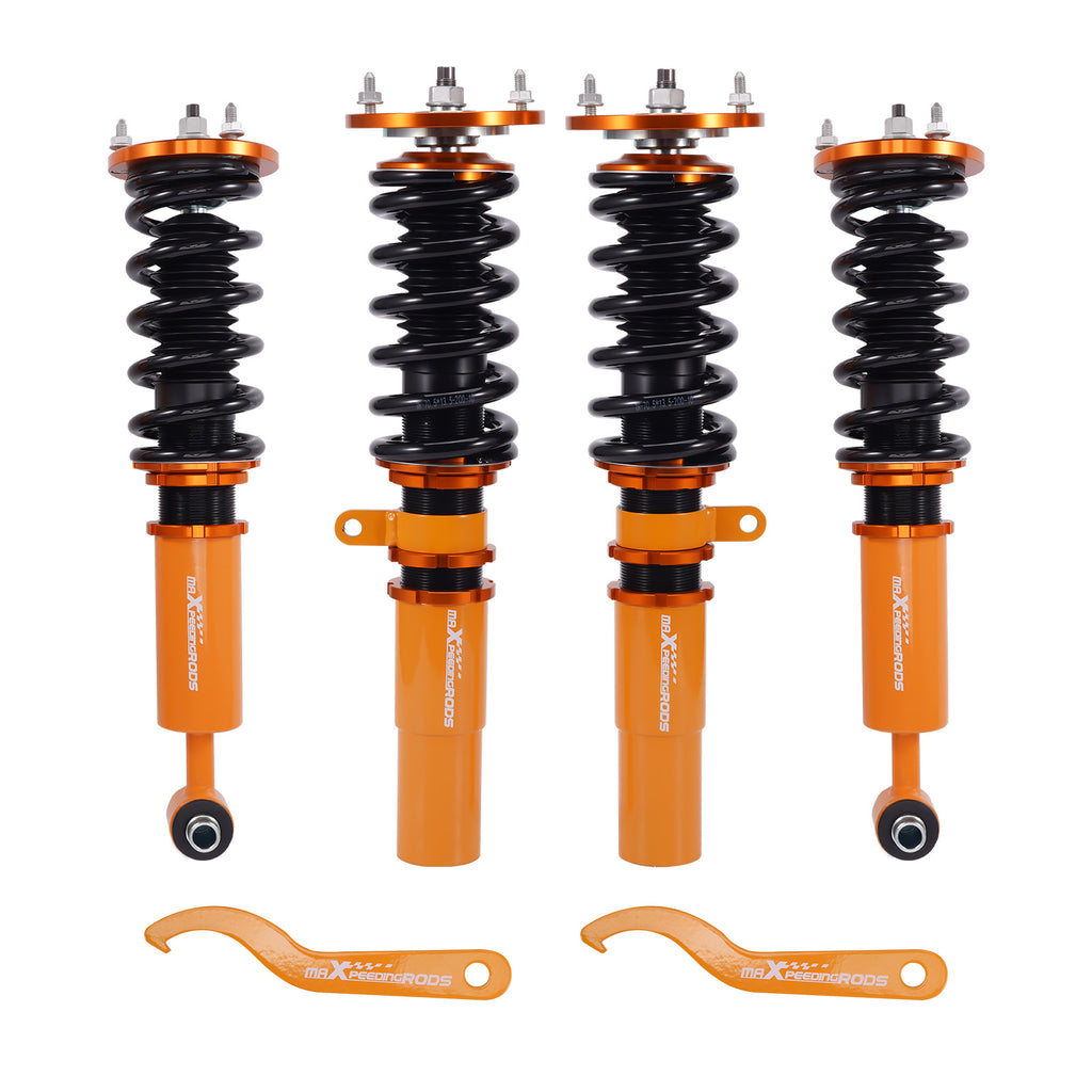 compatible with BMW 5 Series E60 Sedan AWD 2004-2010 Street Coilovers Suspension Spring Strut Lowering Kit