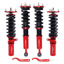 Load image into Gallery viewer, Compatible with BMW 5 Series E60 Saloon 2004 - 2010 24 Steps Adjustable Suspension Lowering Springs Coilovers Lowering Kit