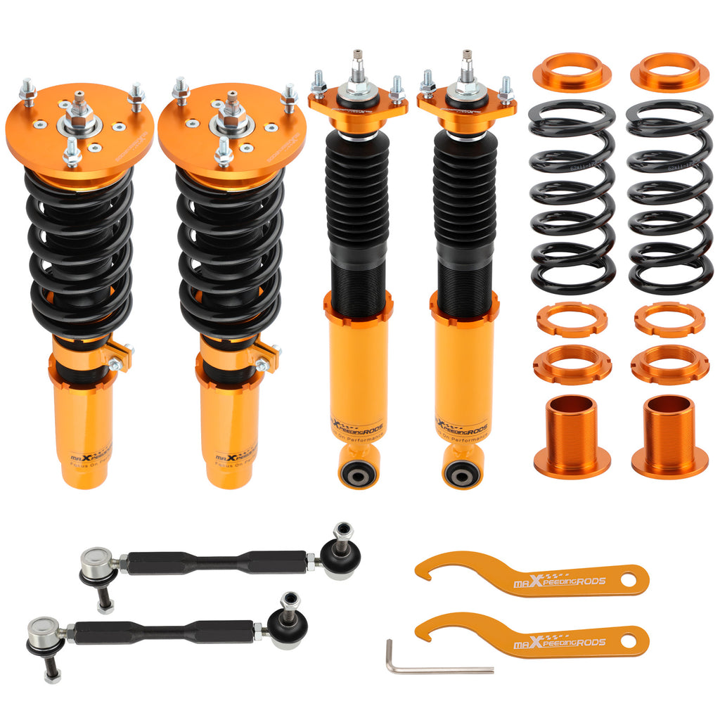 Upgrade Coilover Kit Spring Shock Struts Compatible with BMW Z4 E85 Roadster + Coupe Lowering Kit
