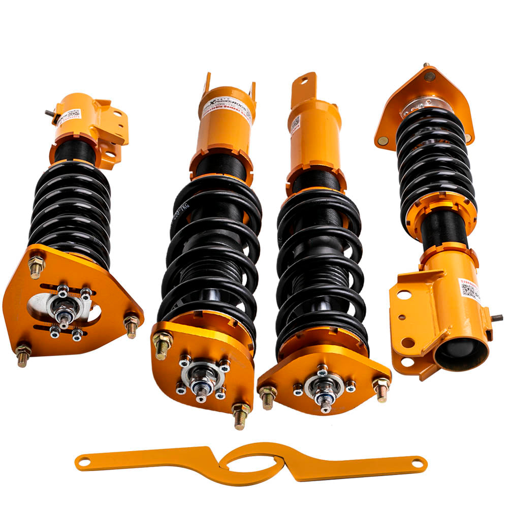 Geschikt voor Mitsubishi Lancer EVO 7 8 9 4G63 24 Ways Adjustable Coilover Shock Absorber Suspension Kits Lowering Kit