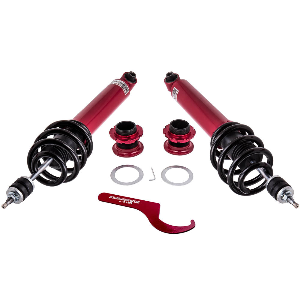 2x Adjustable Height Rear Shocks Coilover geschikt voor Holden Commodore VT VX VY VZ 97-06 Lowering Kit