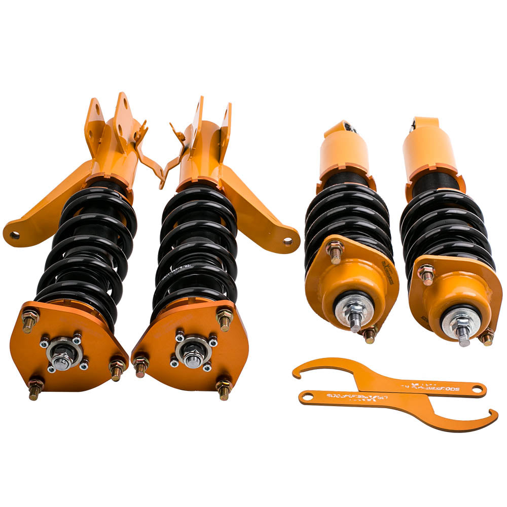 combinés filetés Suspension compatible for Honda Civic (EM2) 2001 - 2005 Amortisseur hauteur réglablekit d'abaissement