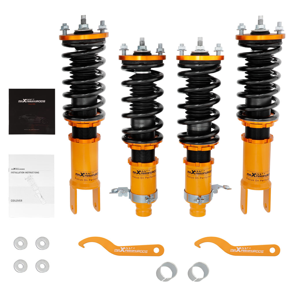 Schroefset suspension geschikt voor Honda Civic EG EJ EH Integra DC2 DC4 1994-2001 spring damper