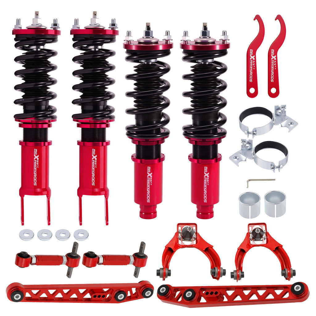 Coilovers+Camber Control Arms Kit geschikt voor Honda Civic EK EJ EM 1996-2000 EJ5 EJ6 EJ7