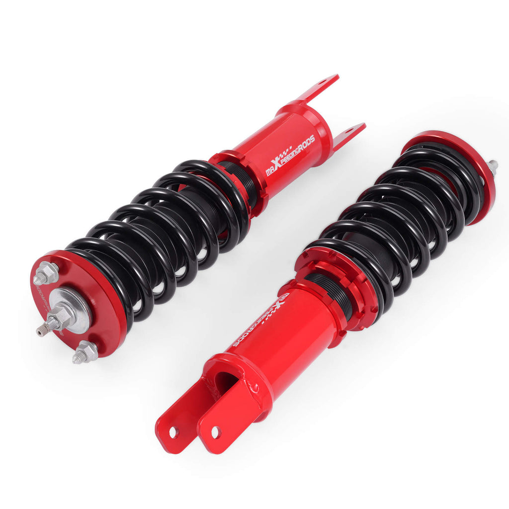 Rear Pair Adjustable Coilovers Shocks Springs Kit compatible for Honda Civic 92-00 EG EJ EK