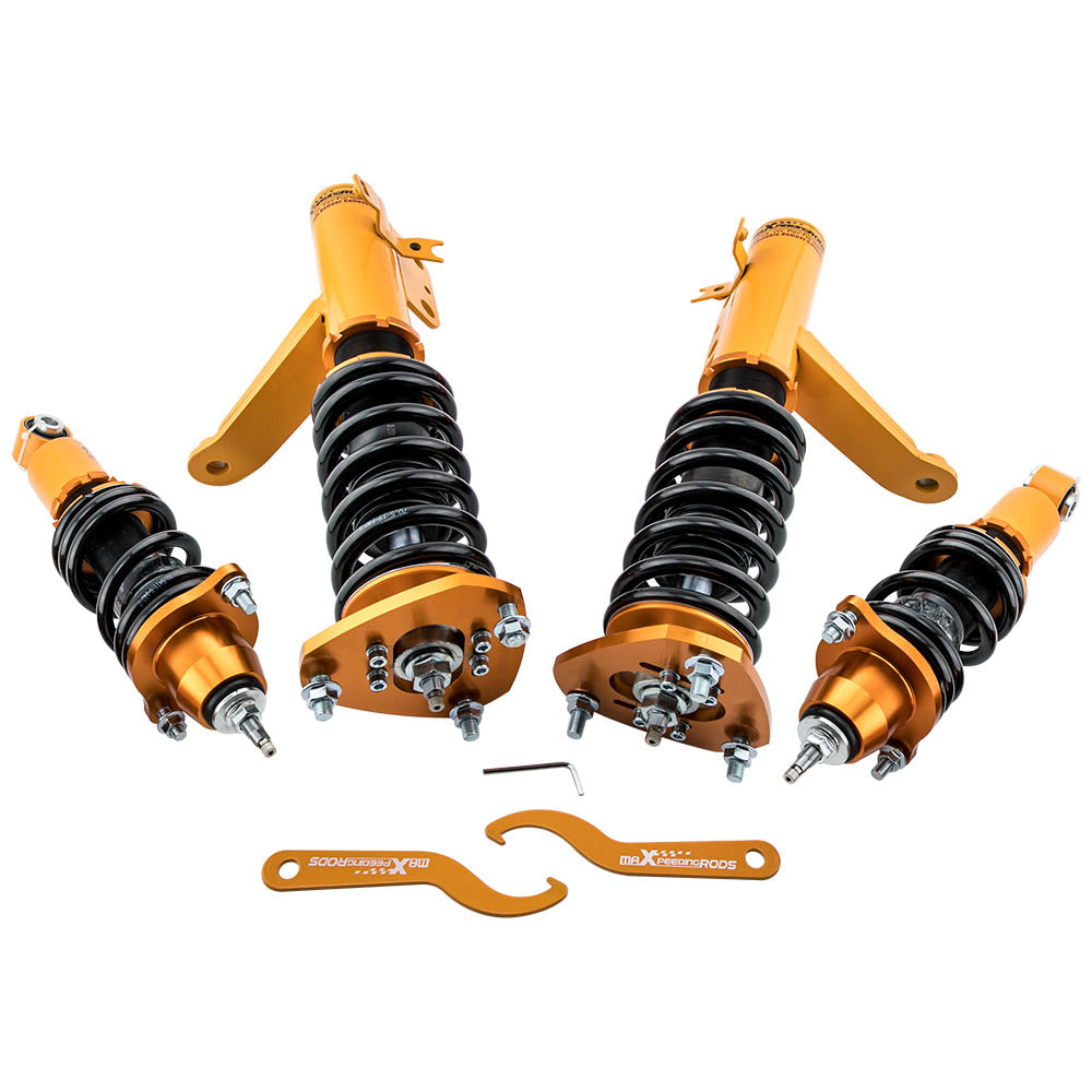 Geschikt voor Honda Element 2003 - 2011 24 way Adjustable Damper Shock Absorber Coilover Lowering Kit