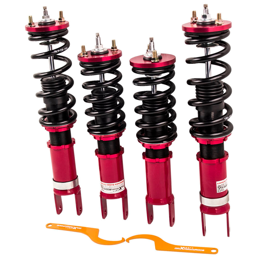 24 Maneras Ajustable Amortiguador compatible for Honda S2000 AP1 AP2 F20C shocks
